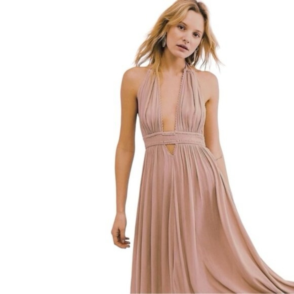 Free People Mauve Maxi Dress